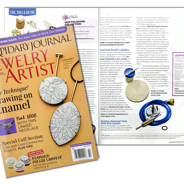 "This is extraordinary", says Lapidary Journal Jewelry Artist
