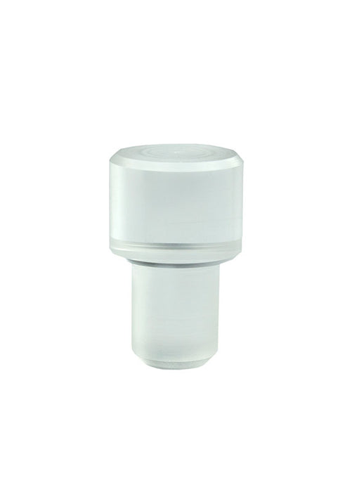 Gunther's flat plastic insert, when a flat drilling surface is desired.