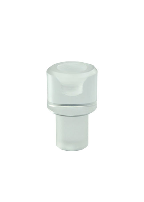 Gunther’s concave plastic insert - for beads or spheres (i.e. bead nest). This insert fits into the Magnetic Base for a stable drilling surface.
