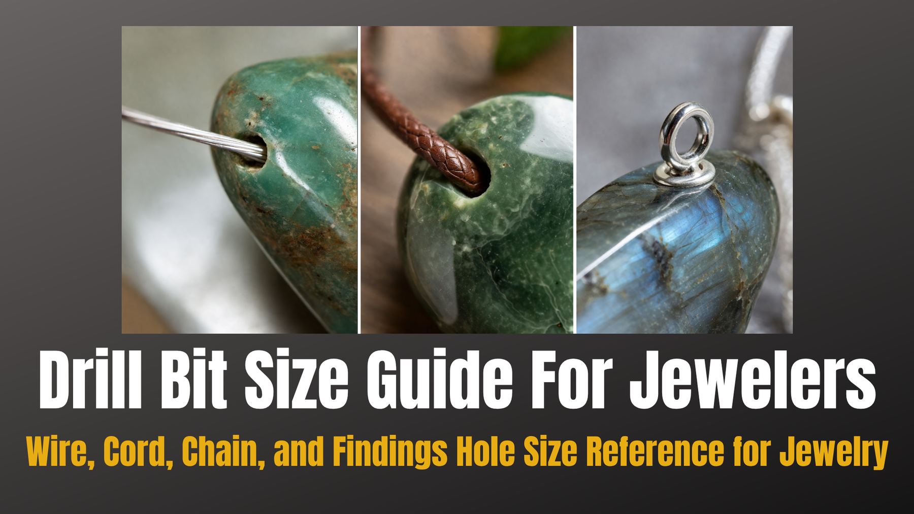 Drill Bit Size Guide for Jewelers