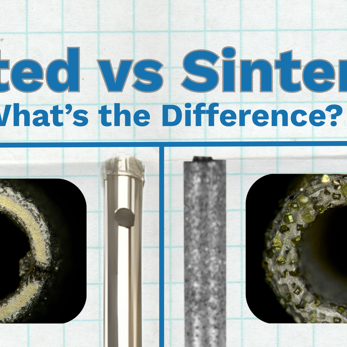 What’s the Difference Between Plated and Sintered Diamond Drill Bits?