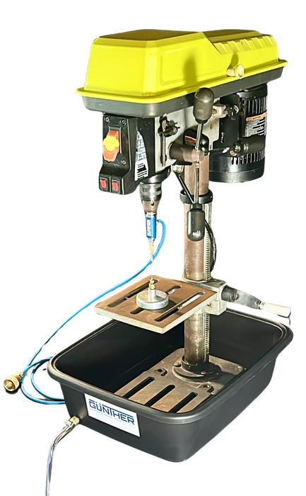 Gunther Waste Water Catch Pan System – Coolant Collection for Drill Press & Diamond Drilling