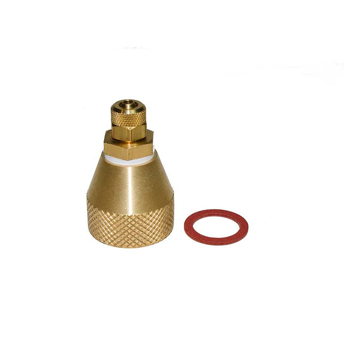 Replacement Water Supply Adapter for Water Cooled Drill Systems.